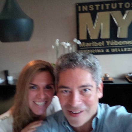 Myriam Yébenes y Boris Izaguirre